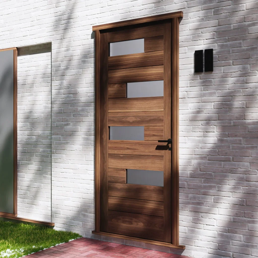 pintu kayu minimalis